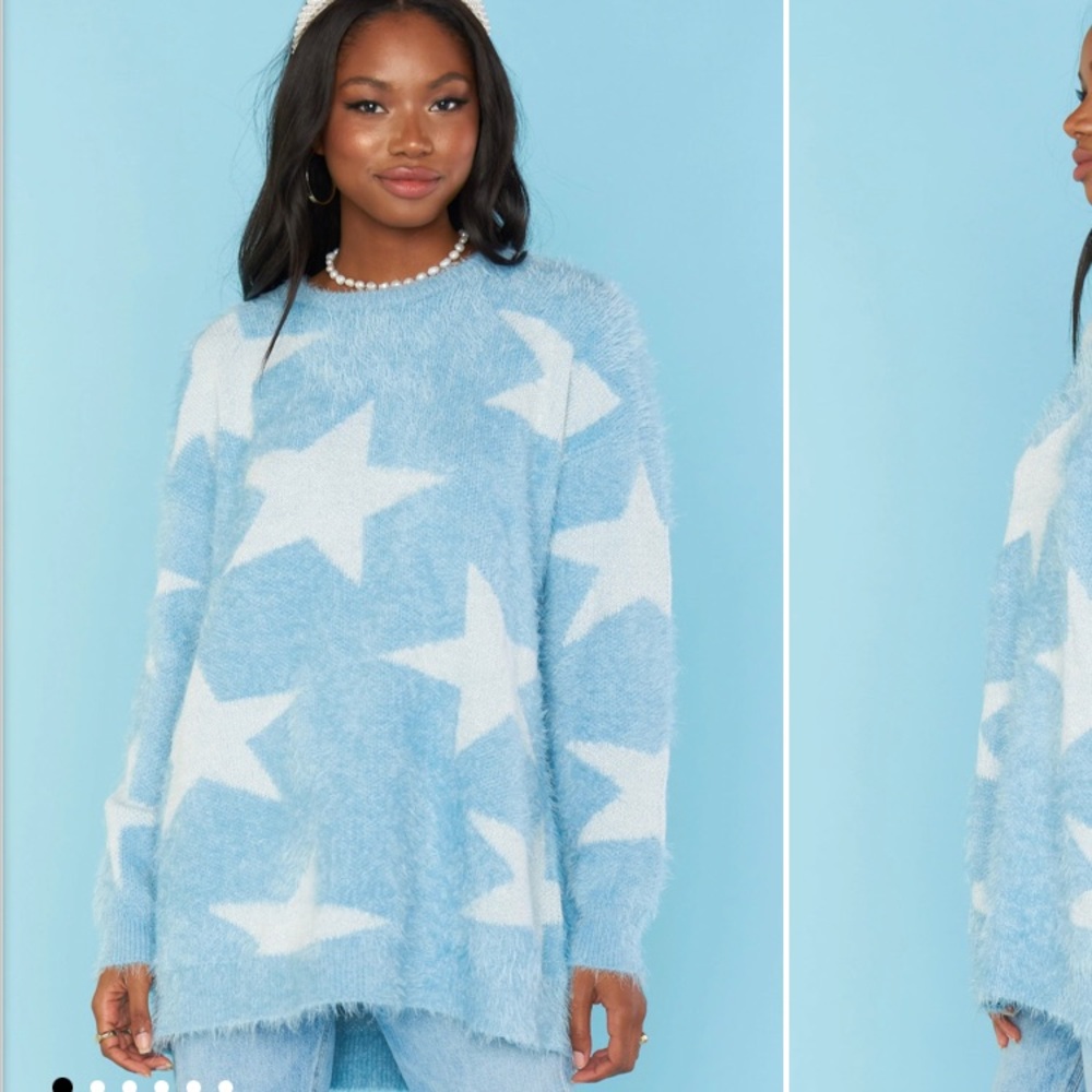 SOLD Show me your Mumu Star Cinderella Sweater (NWOT)